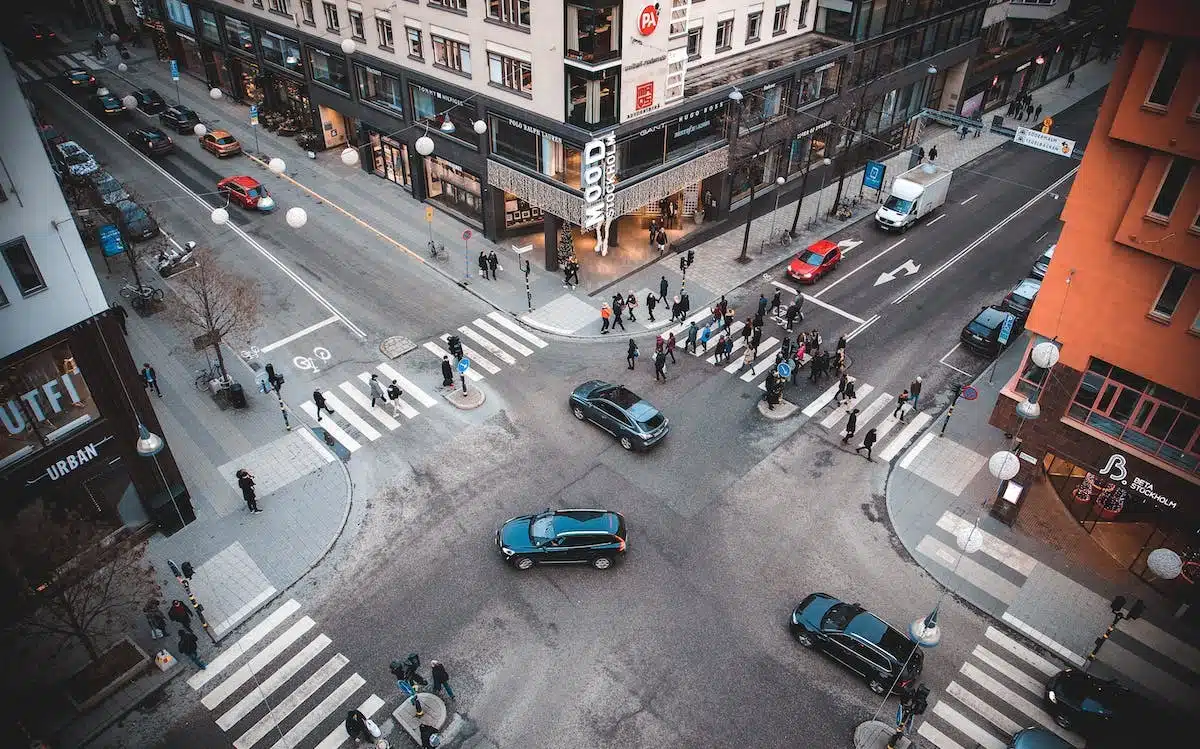 intersection voiture