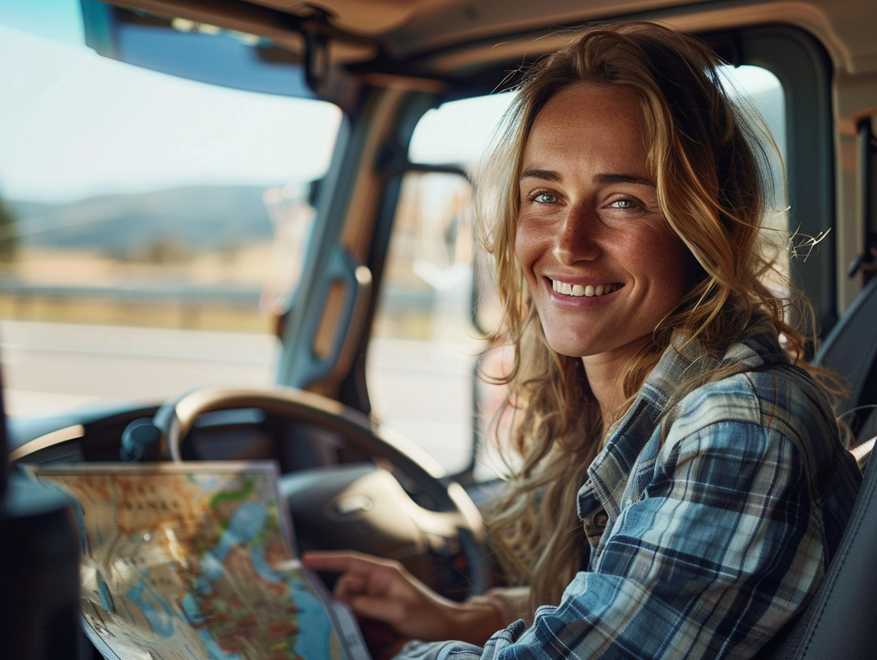 femmes transport routier