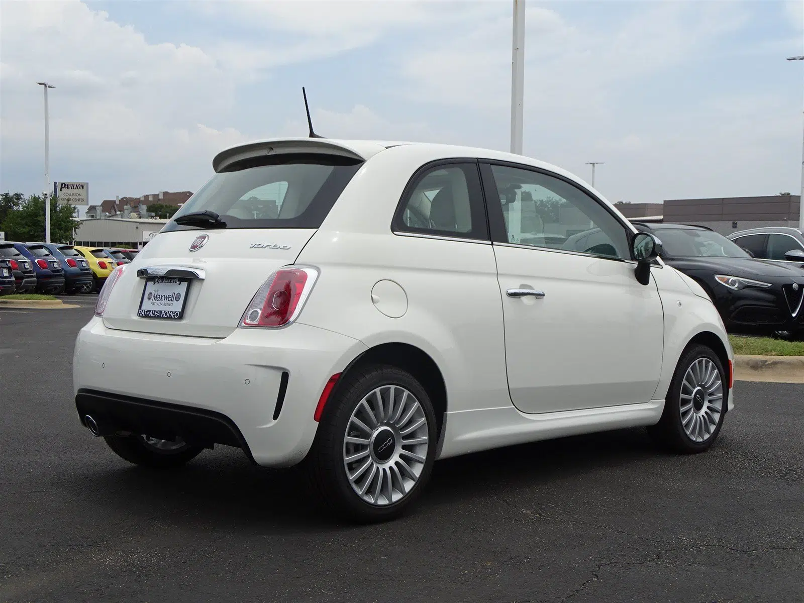 Une Fiat 500 2018