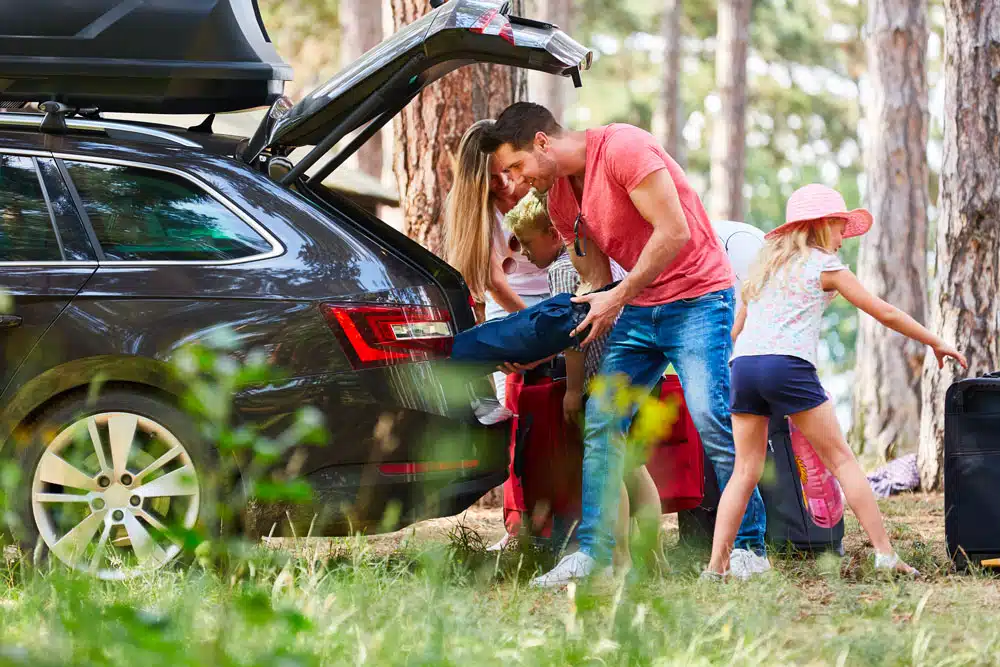 Une voiture 5 places